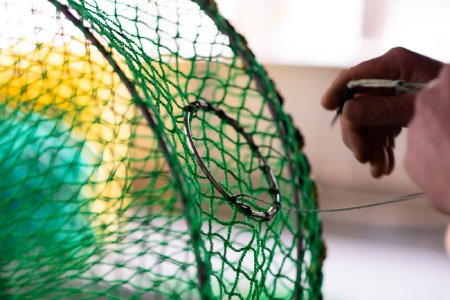 Matt Peavey Sews Escape Ring into Slinky Pot