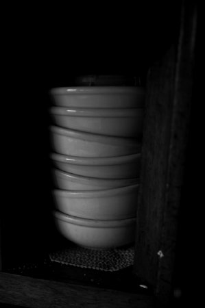 Stack of Bowls on <i>F/V Alsek</i>
