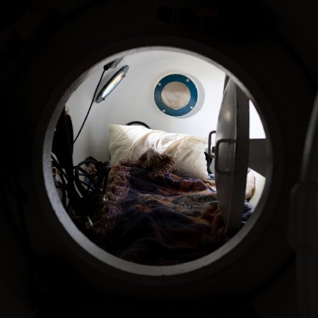Interior of Hyperbaric Chamber on the <i>D/V Alaskan Salvor</i>