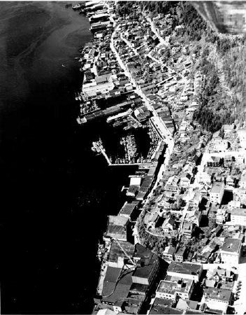 Ketchikan waterfront, 1953