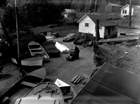The Kyllonen boat haul-out, 1951