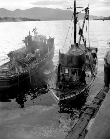 Verbus Unitus Boat Fire, 1954