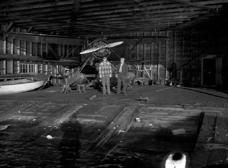 Ketchikan Air Service Hanger, 1953