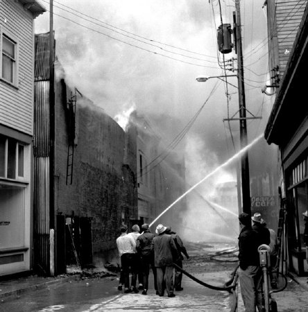 Knickerbocker building fire, 1956