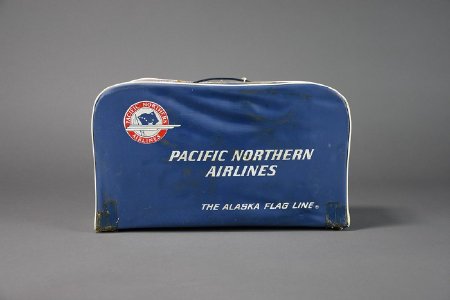 Pacific Northern Airlines flight bag front view