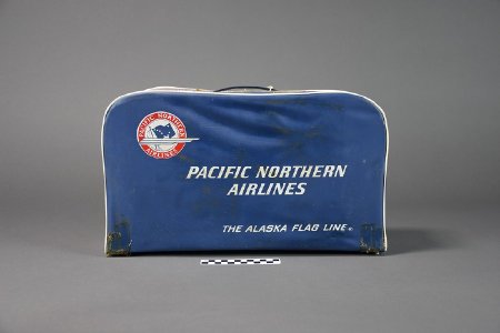 Pacific Northern Airlines flight bag front view